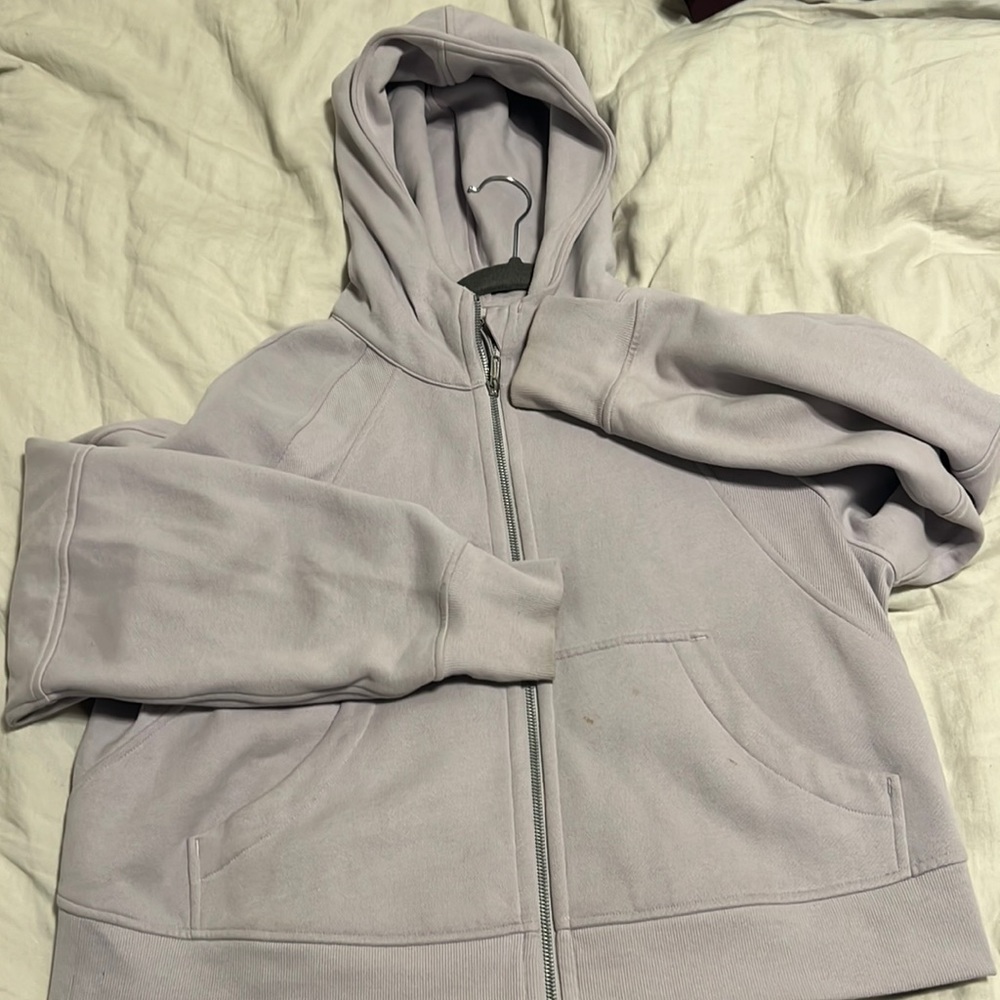 Lavender lululemon full zip